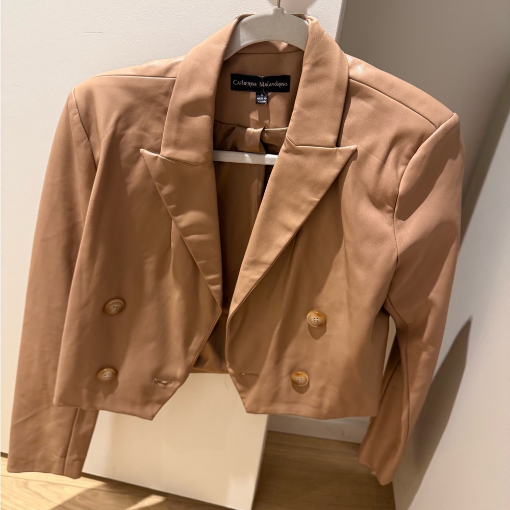 Catherine Malandrino Camel Blazer